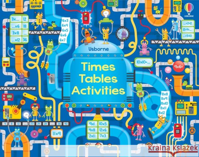 Times Tables Activities Kirsteen Robson 9781474985543 Usborne Publishing Ltd - książka