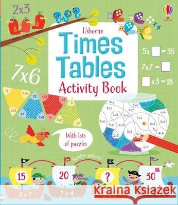 Times Tables Activity Book Rosie Hore Luana Rinaldo 9781805318156 Usborne Books - książka