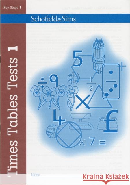 Times Tables Tests Book 1 Koll Mills 9780721711348 Schofield & Sims Ltd - książka