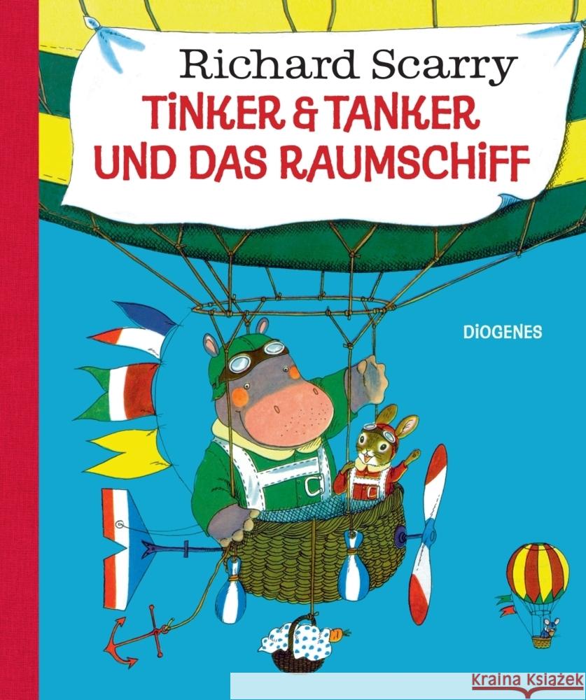 Tinker & Tanker und das Raumschiff Scarry, Richard 9783257013191 Diogenes - książka