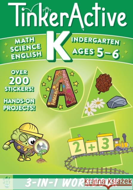 TinkerActive Kindergarten 3-in-1 Workbook Nathalie Le Du 9781250884749 Odd Dot - książka