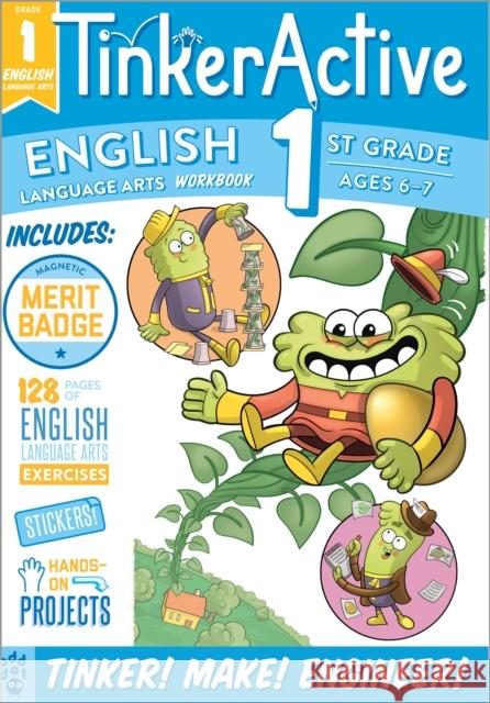 Tinkeractive Workbooks: 1st Grade English Language Arts Butler, Megan Hewes 9781250318664 Odd Dot - książka