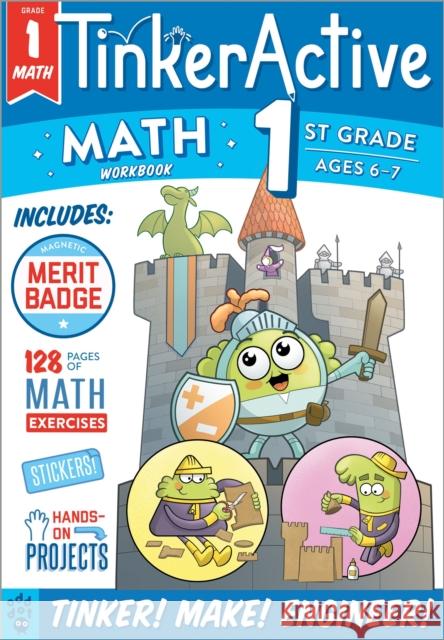 Tinkeractive Workbooks: 1st Grade Math Justin Krasner Chad Thomas 9781250307224 Odd Dot - książka