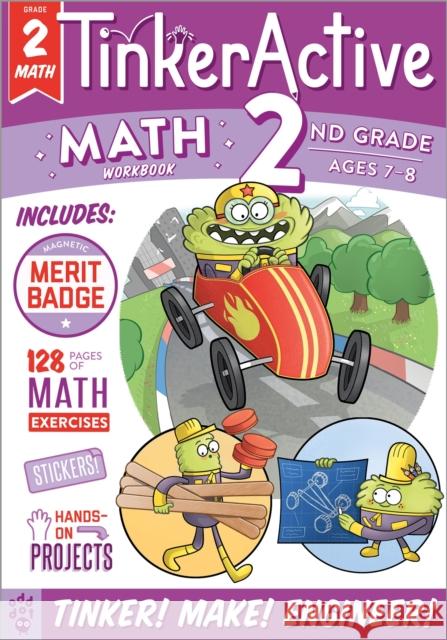 TinkerActive Workbooks: 2nd Grade Math Enil Sidat 9781250307231 Odd Dot - książka