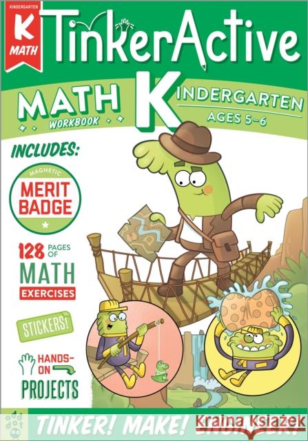 Tinkeractive Workbooks: Kindergarten Math Nathalie Le Du Ellen Stubbings 9781250307217 Odd Dot - książka