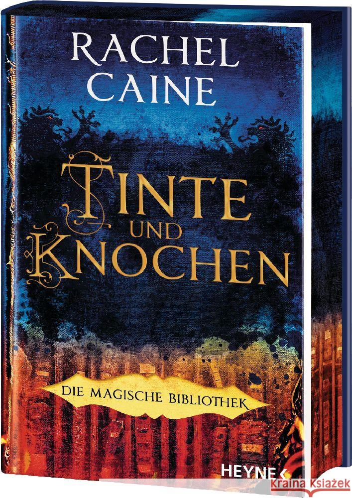 Tinte und Knochen - Die Magische Bibliothek Caine, Rachel 9783453274181 Heyne - książka