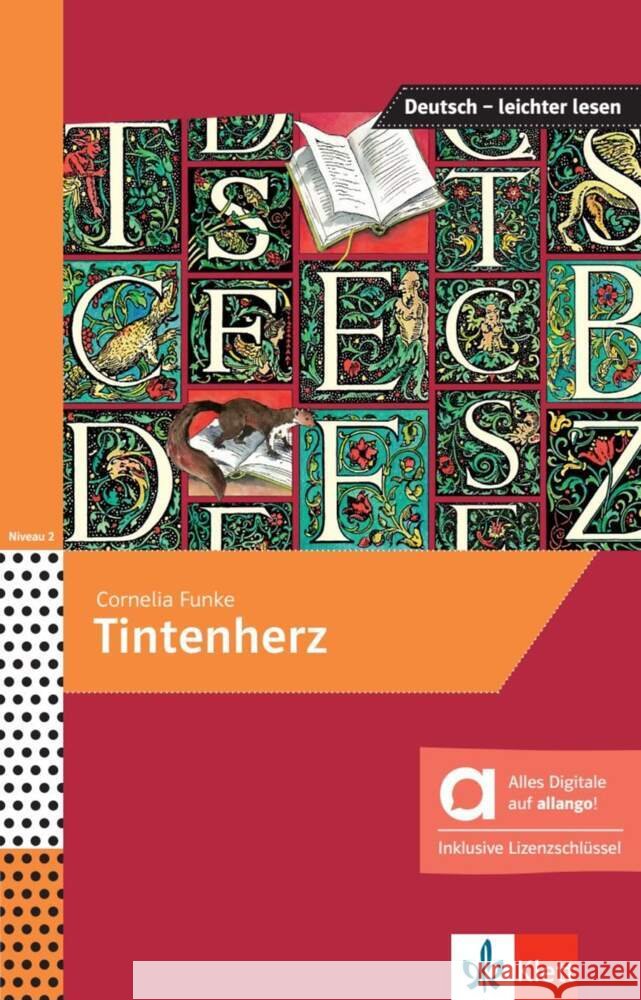Tintenherz - Hybride Ausgabe allango, m. 1 Beilage Funke, Cornelia, Felter, Iris 9783126741347 Klett Sprachen - książka