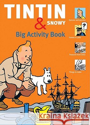 Tintin & Snowy Big Activity Book Simon Beercroft 9780867197617  - książka