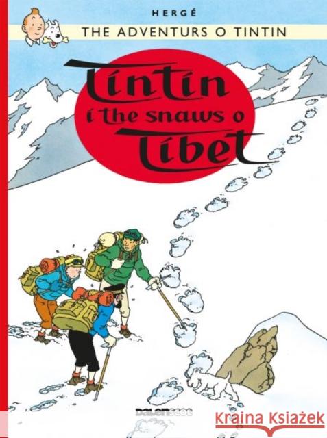 Tintin i the Snaws o Tibet Susan Herge 9781906587864 Dalen (Llyfrau) Cyf - książka