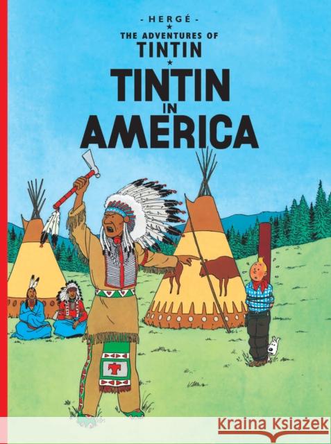 Tintin in America   9781405208024 HarperCollins Publishers - książka