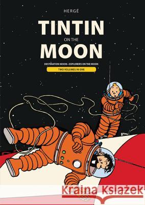 Tintin on the Moon: Destination Moon & Explorers on the Moon Hergé 9780316494823 Little, Brown Books for Young Readers - książka