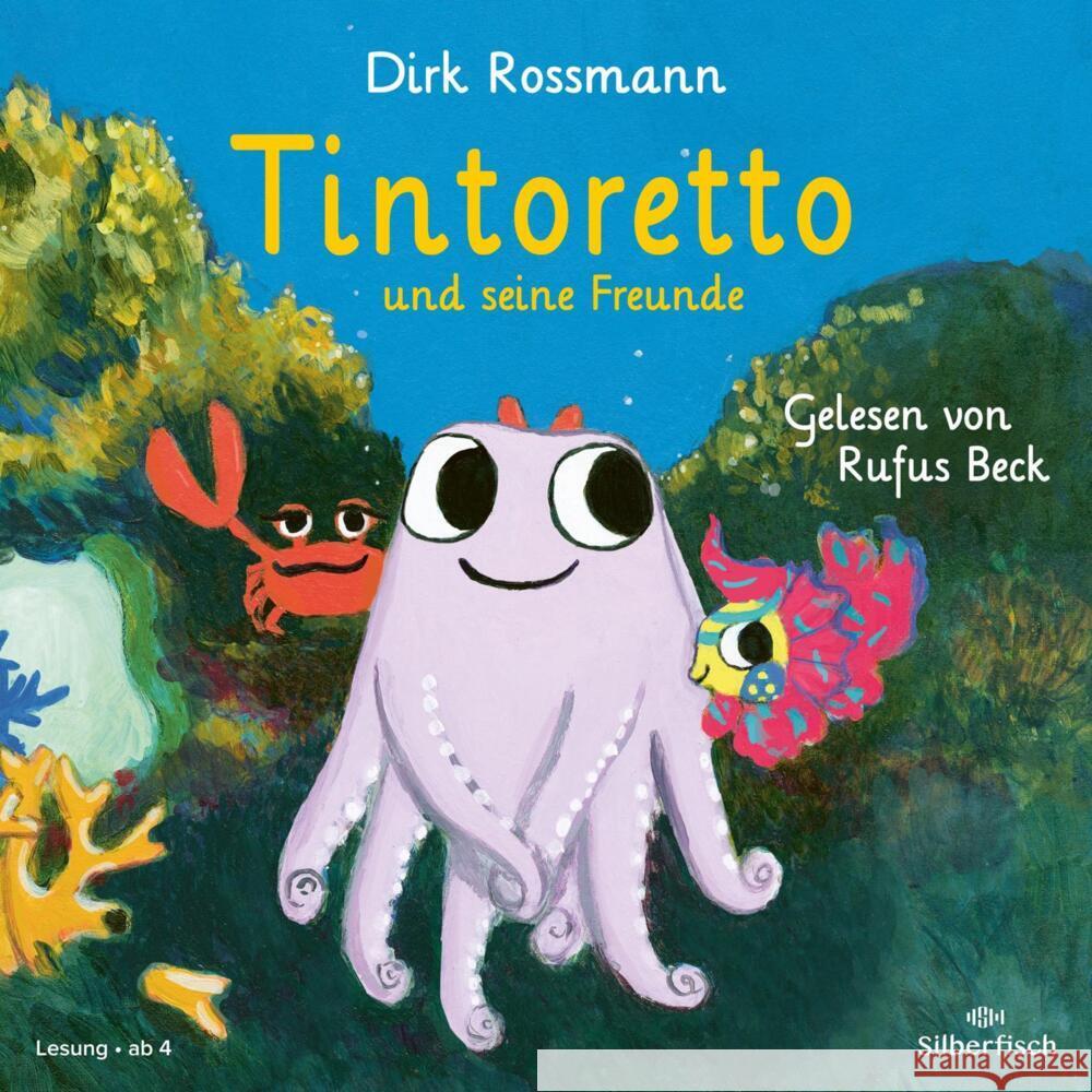 Tintoretto und seine Freunde, 2 Audio-CD Rossmann, Dirk 9783745603729 Silberfisch - książka