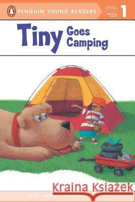 Tiny Goes Camping Cari Meister Rich Davis 9780140567410 Puffin Books - książka