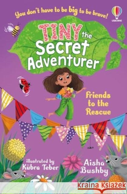 Tiny the Secret Adventurer: Friends to the Rescue Aisha Bushby 9781801314145 Usborne Publishing Ltd - książka