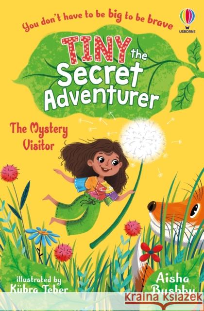 Tiny the Secret Adventurer: The Mystery Visitor Aisha Bushby 9781801314138 Usborne Publishing Ltd - książka
