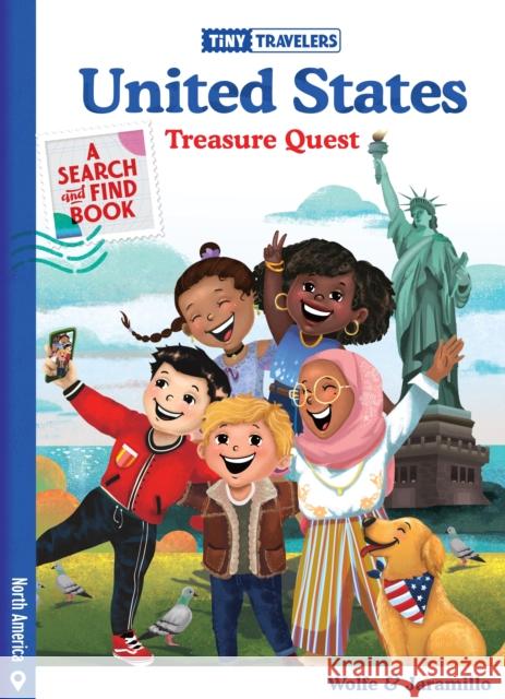 Tiny Travelers United States Treasure Quest Steven Wolf Susie Jaramillo 9781945635311 Encantos - książka