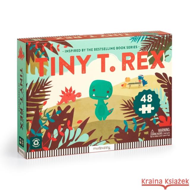 Tiny T.Rex 48 Piece Puzzle Mudpuppy 9780735384309 Galison - książka