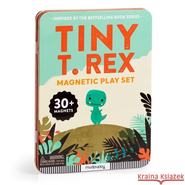 Tiny T.Rex Magnetic Play Set Mudpuppy 9780735384156 Galison - książka