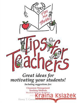 Tips for Teachers Henry T. Conserva Jean F. Dewees 9781410763976 Authorhouse - książka