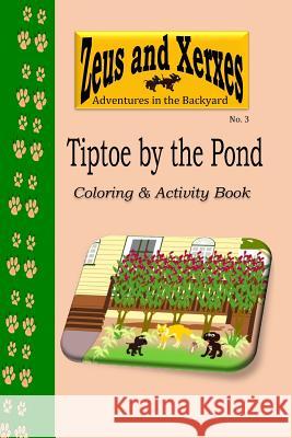 Tiptoe by the Pond Coloring & Activity Book Natasha Owens 9781530266517 Createspace Independent Publishing Platform - książka