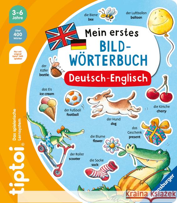 tiptoi® - Mein erstes Bild-Wörterbuch Deutsch-Englisch  9783473492978 Ravensburger Verlag - książka
