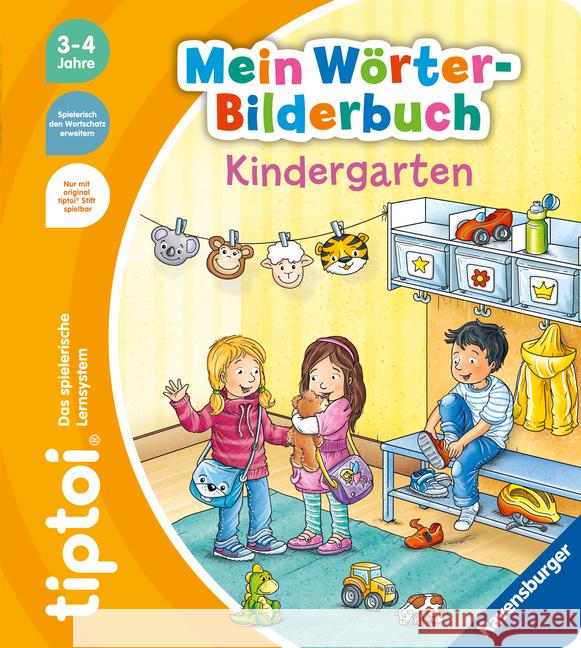 tiptoi® Mein Wörter-Bilderbuch Kindergarten Grimm, Sandra 9783473492671 Ravensburger Verlag - książka