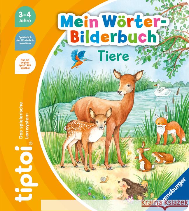 tiptoi® Mein Wörter-Bilderbuch Tiere Odersky, Eva 9783473492664 Ravensburger Verlag - książka