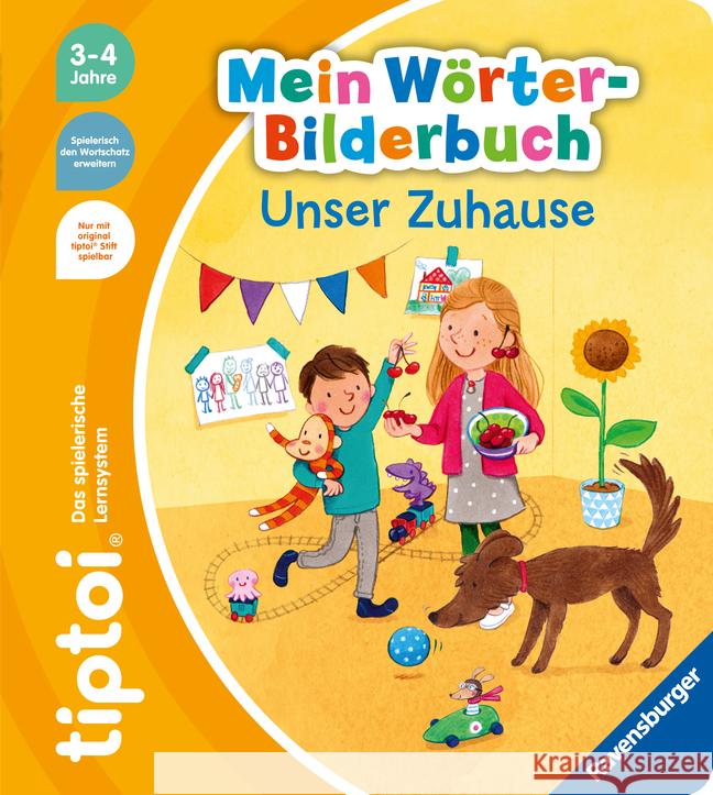 tiptoi® Mein Wörter-Bilderbuch Unser Zuhause Gernhäuser, Susanne 9783473492640 Ravensburger Verlag - książka