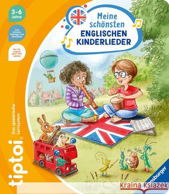 tiptoi® Meine schönsten englischen Kinderlieder Neudert,  Cee 9783473492718 Ravensburger Verlag - książka