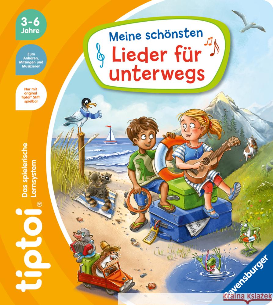 tiptoi® Meine schönsten Lieder für unterwegs Neudert,  Cee 9783473492589 Ravensburger Verlag - książka