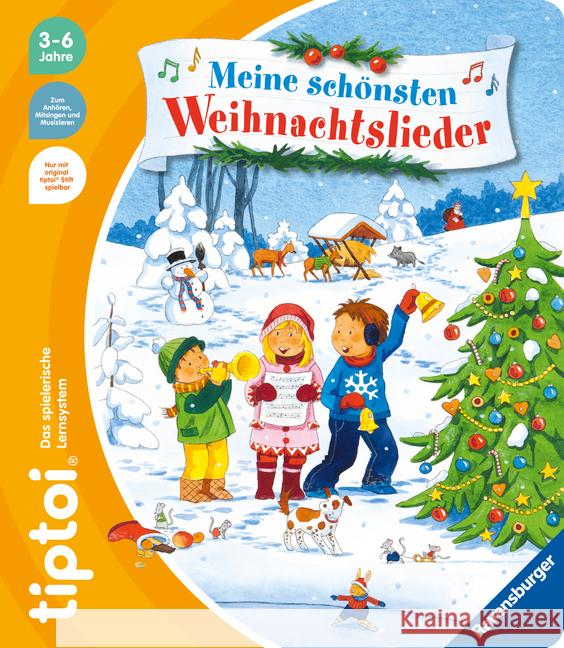 tiptoi® Meine schönsten Weihnachtslieder Neudert,  Cee 9783473492633 Ravensburger Verlag - książka