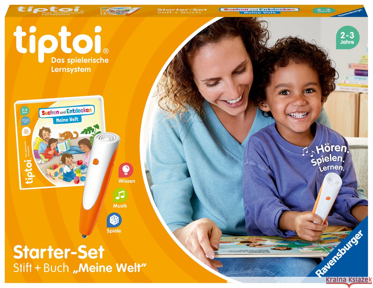 tiptoi® Starter-Set: Stift und Bilderbuch Meine Welt Grimm, Sandra 4005556001125 Ravensburger Spieleverlag - książka
