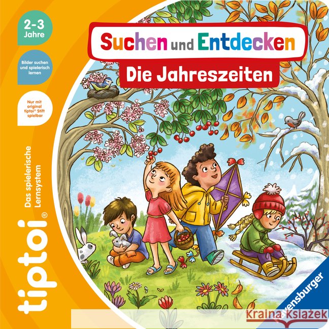 tiptoi® Suchen und Entdecken: Die Jahreszeiten Orso, Kathrin Lena 9783473492305 Ravensburger Verlag - książka