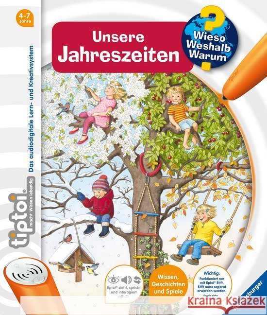 tiptoi® Unsere Jahreszeiten Friese, Inka 9783473329182 Ravensburger Buchverlag - książka