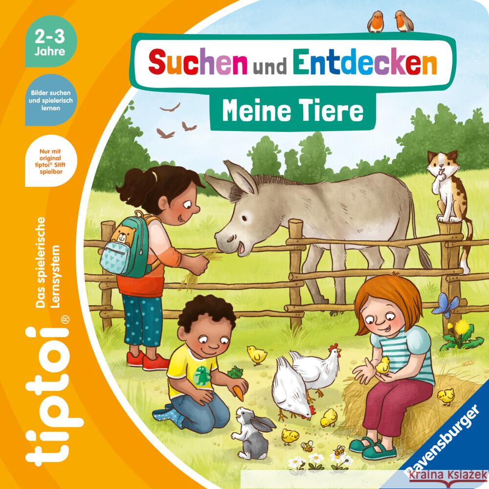 tiptoi® Suchen und Entdecken: Meine Tiere Grimm, Sandra 9783473492909 Ravensburger Verlag - książka