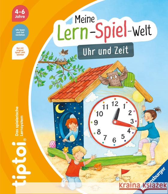 tiptoi® Uhr und Zeit Tober, Heike 9783473492886 Ravensburger Verlag - książka