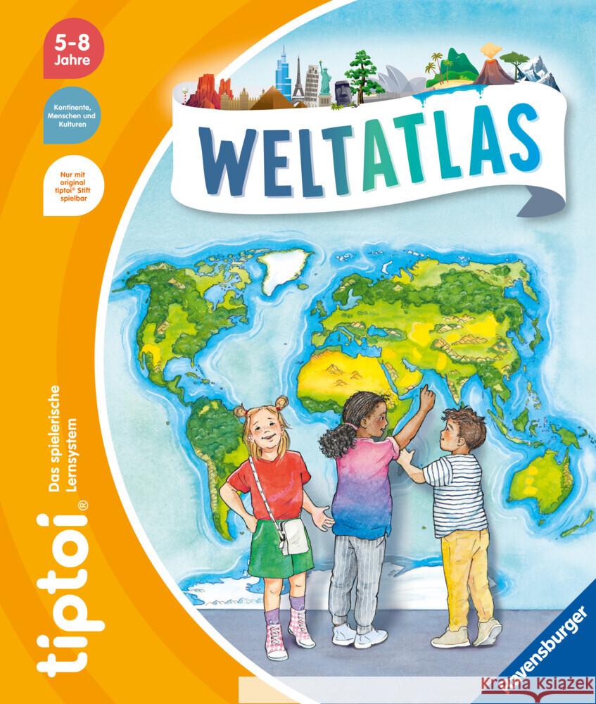 tiptoi® Weltatlas Gernhäuser, Susanne 9783473492879 Ravensburger Verlag - książka