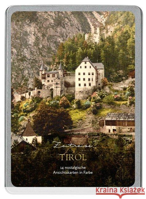 Tirol : 14 nostalgische Ansichtskarten in Farbe  4251517503089 Paper Moon - książka