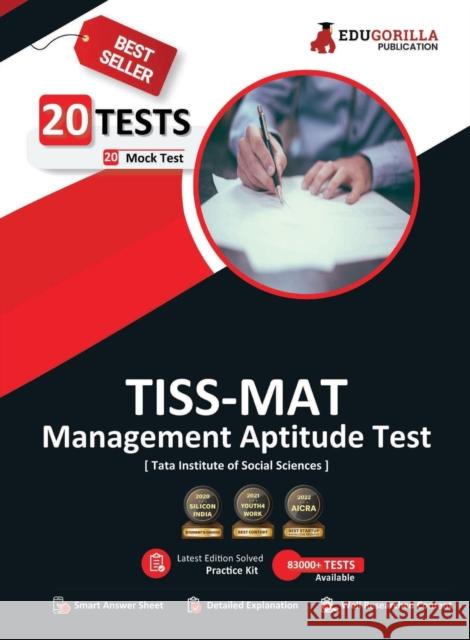 TISS Management Aptitude Test (MAT) - Preparation Kit for TISS-MAT - 20 Full-length Mock Tests - Latest Edition Book By EduGorilla Rohit Manglik 9788194874713 Edugorilla Community Pvt.Ltd - książka