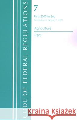 Title 07 Agriculture 2000-End PT 1 Office of Federal Register (U S ) 9781636717814 ROWMAN & LITTLEFIELD - książka