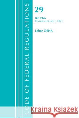 Title 29 Labor OSHA 1926 Office of Federal Register (U S ) 9781636718866 ROWMAN & LITTLEFIELD - książka