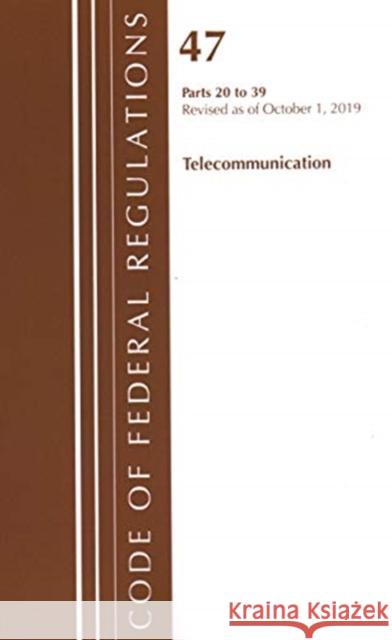 TITLE 47 TELECOMMUNICATIONS 20PB  9781641439602 ROWMAN & LITTLEFIELD - książka