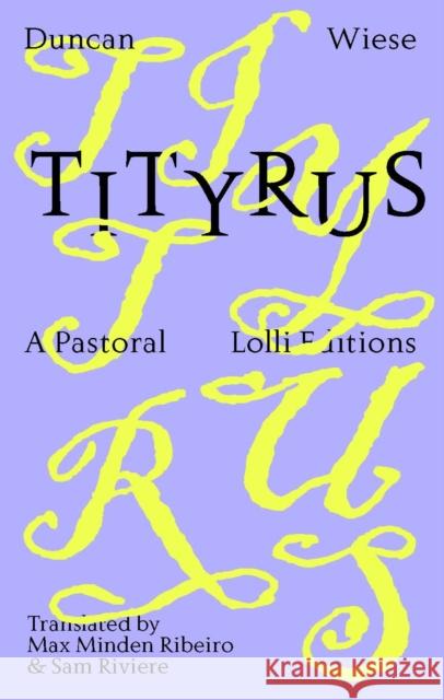 Tityrus Duncan Wiese 9781915267153 Lolli Editions - książka