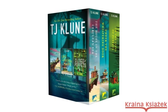 TJ Klune Trade Paperback Collection: The House in the Cerulean Sea, Under the Whispering Door, and In the Lives of Puppets TJ Klune 9781250907066 Tor Publishing Group - książka