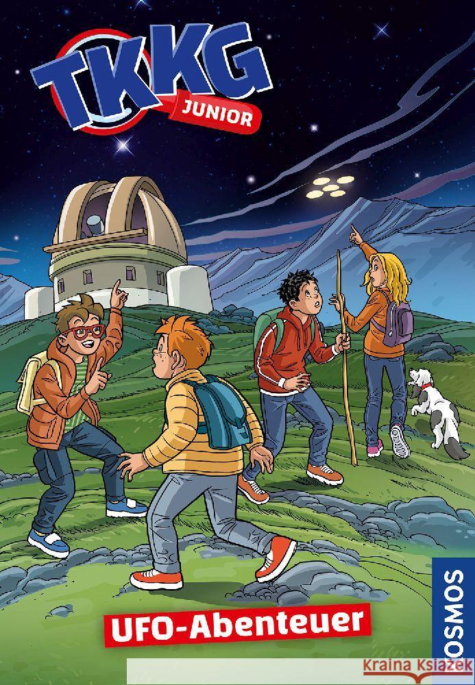 TKKG Junior, 21, UFO-Abenteuer Vogel, Kirsten 9783440175989 Kosmos (Franckh-Kosmos) - książka