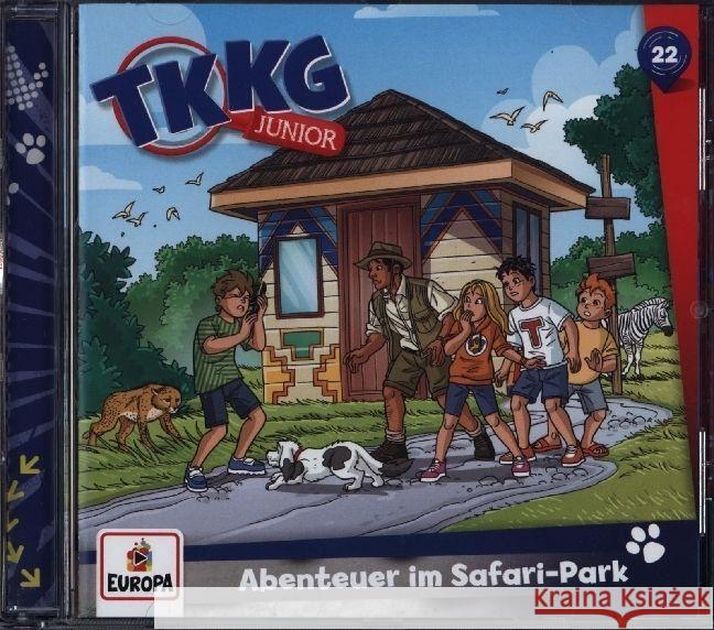 TKKG Junior - Abenteuer im Safari Park, 1 Audio-CD  9783803263223 United Soft Media (USM) - książka