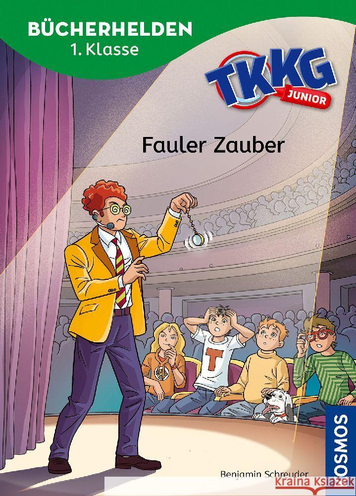 TKKG Junior, Bücherhelden 1. Klasse, Fauler Zauber Schreuder, Benjamin 9783440176221 Kosmos (Franckh-Kosmos) - książka