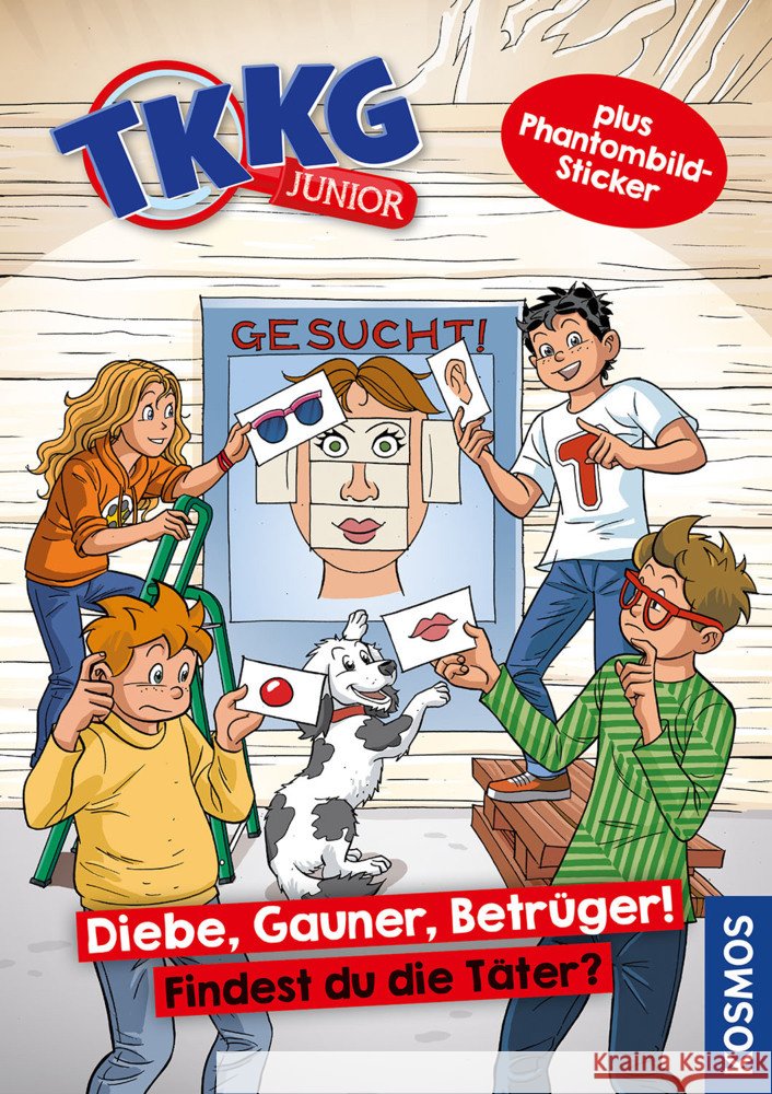 TKKG Junior, Diebe, Gauner, Betrüger! Tannenberg, Benjamin 9783440168493 Kosmos (Franckh-Kosmos) - książka