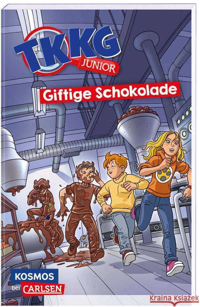 TKKG Junior: Giftige Schokolade Vogel, Kirsten 9783551320285 Carlsen - książka