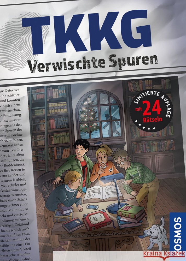 TKKG, Verwischte Spuren Hofstetter, Martin 9783440180310 Kosmos (Franckh-Kosmos) - książka
